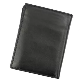   Pierre Cardin TILAK59 326 fekete férfi marhabőr pénztárca 9.5 x 12.8 x 3 cm