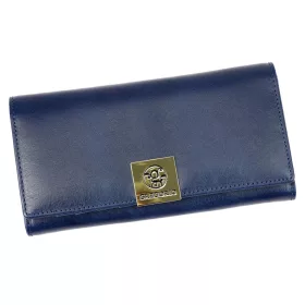   Gregorio GS-100 kék női bőr pénztárca 18.5 x 9.5 x 3.8 cm
