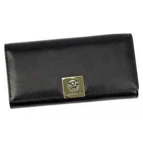   Gregorio GS-102 fekete női bőr pénztárca 18.5 x 9.5 x 3.5 cm