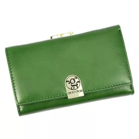   Gregorio GS-108 zöld női bőr pénztárca 14.5 x 9 x 3.8 cm
