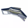 Gregorio GS-117 kék női bőr pénztárca 12 x 8.5 x 3 cm