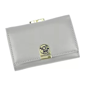   Gregorio GS-117 szürke női bőr pénztárca 12 x 8.5 x 3 cm