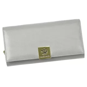   Gregorio GS-122 szürke női bőr pénztárca 19.5 x 9.5 x 4 cm