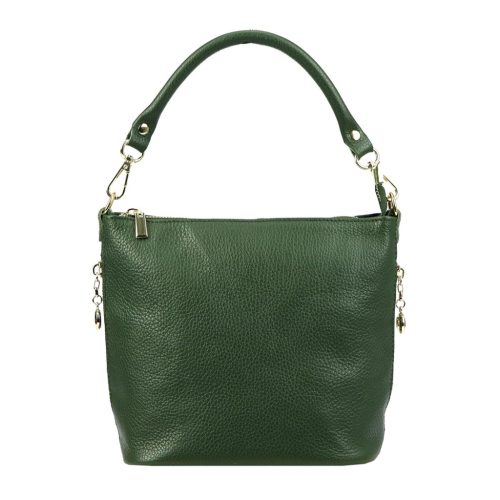 Patrizia 419-040 GOLD zöld női bőr kézitáska 24 x 20 x 13 cm