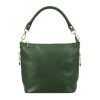 Patrizia 419-040 GOLD zöld női bőr kézitáska 24 x 20 x 13 cm