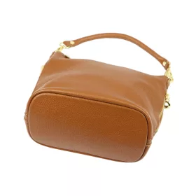   Patrizia 419-040 GOLD konyak női bőr válltáska, oldaltáska 24 x 20 x 13 cm