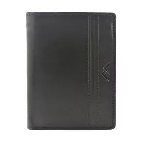   EL FORREST 896-25 RFID barna férfi bőr pénztárca 9.5 x 12.8 x 2.5 cm