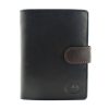 EL FORREST 901-66 RFID fekete férfi bőr pénztárca 9.5 x 12.7 x 2.8 cm
