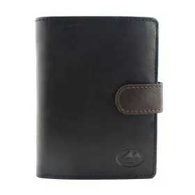   EL FORREST 901-66 RFID fekete férfi bőr pénztárca 9.5 x 12.7 x 2.8 cm