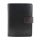 EL FORREST 901-66 RFID fekete férfi bőr pénztárca 9.5 x 12.7 x 2.8 cm