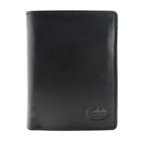 EL FORREST 903-66 RFID fekete férfi bőr pénztárca 8.5 x 11.3 x 2.9 cm