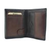 EL FORREST 903-66 RFID fekete férfi bőr pénztárca 8.5 x 11.3 x 2.9 cm