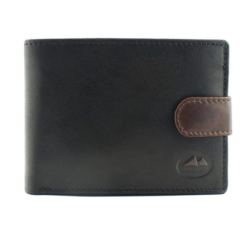 EL FORREST 904-66 RFID fekete férfi bőr pénztárca 12.5 x 9.2 x 3 cm