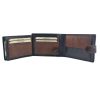 EL FORREST 904-66 RFID fekete férfi bőr pénztárca 12.5 x 9.2 x 3 cm