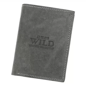   Wild N4-P-CHM RFID konyak férfi bőr pénztárca 10 x 13 x 2.5 cm