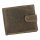 Wild N992L-P-CHM RFID barna férfi bőr pénztárca 12.8 x 10.5 x 2.8 cm