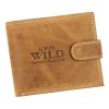 Wild N992L-P-CHM RFID világosbarna férfi bőr pénztárca 12.8 x 10.5 x 2.8 cm