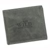 Wild N992-P-CHM RFID szürke férfi bőr pénztárca 12.2 x 10.5 x 2.5 cm