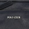 Harvey Miller Polo Club 30327 sötétkék férfi bőr oldaltáska 8 x 24 x 21 cm