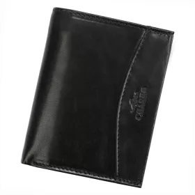   Charro ISC 1379 fekete férfi bőr pénztárca 9.5 x 12.5 x 3 cm