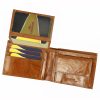 Charro ITALIA 1123 konyak férfi bőr pénztárca 12.5 x 9.5 x 2.8 cm