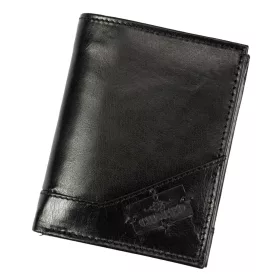   Charro ITALIA 1379 fekete férfi bőr pénztárca 9.5 x 12.8 x 3 cm