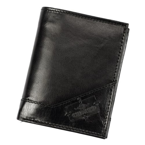 Charro ITALIA 1379 fekete férfi bőr pénztárca 9.5 x 12.8 x 3 cm