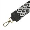 Gregorio AZTEC-4 GOLD fekete-fehér női vállpánt 125 x 5 cm 