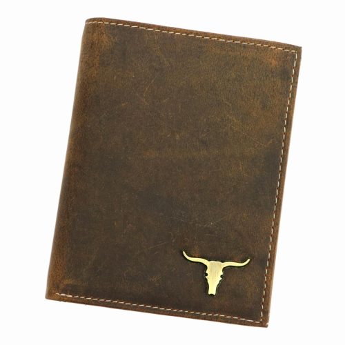Wild RM-06-BAW BUFFALO barna férfi bőr pénztárca 9.5 x 12.5 x 2.5 cm
