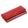 Rovicky 8801-BPRN RFID piros női marhabőr pénztárca 18.5 x 9 x 3 cm