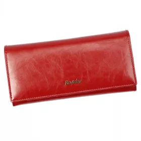   Rovicky 8802-BPRN RFID piros női bőr pénztárca 18.5 x 9 x 3 cm