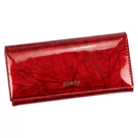   Rovicky 8801-LPCN RFID piros női bőr pénztárca 18.5 x 9 x 3.5 cm