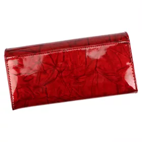   Rovicky 8801-LPCN RFID piros női bőr pénztárca 18.5 x 9 x 3.5 cm