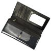 Rovicky 8802-SBRN RFID fekete női bőr pénztárca 19 x 9 x 3 cm