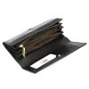 Rovicky 8802-SBRN RFID fekete női bőr pénztárca 19 x 9 x 3 cm