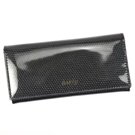   Rovicky 8805-SBRN RFID fekete női bőr pénztárca 18.5 x 9.5 x 3.5 cm