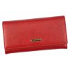 Lorenti JP-510-15 RFID piros női marhabőr pénztárca 18 x 9 x 3 cm