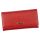 Lorenti JP-510-15 RFID piros női marhabőr pénztárca 18 x 9 x 3 cm