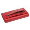 Lorenti JP-510-15 RFID piros női marhabőr pénztárca 18 x 9 x 3 cm