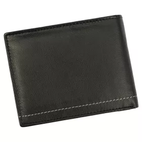   Charro GAETA 1373 fekete férfi bőr pénztárca 12.5 x 9.5 x 2.5 cm