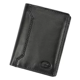   EL FORREST 914-19 RFID fekete férfi bőr pénztárca 9 x 12 x 2.5 cm