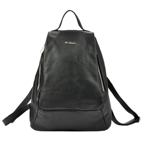 Pierre Cardin FRZ 1750 fekete női bőr hátitáska 33 x 40 x 13 cm