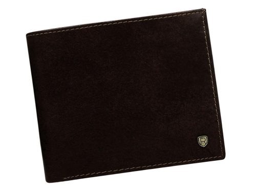 Rovicky N01-RVT RFID barna férfi bőr pénztárca 12.3 x 10.2 x 2 cm