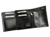 Rovicky N4-RVT RFID sötét barna férfi bőr pénztárca 9,8 x 12,5 cm