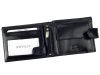 Rovicky N992L-RVT RFID barna férfi marhabőr pénztárca 12.5 x 9.5 x 2.5 cm