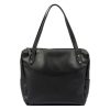 Pierre Cardin 5335 EDF fekete női bőr válltáska 38 x 29 x 13 cm
