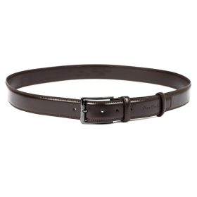   Pierre Cardin 140221/1402021 barna férfi marhabőr öv 120 x 3.5 cm