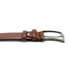 VerMari PM-35 barna férfi marhabőr öv 125 X 3.5 cm