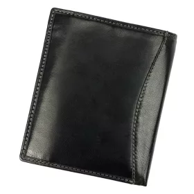   EL FORREST 552-63 RFID fekete férfi bőr pénztárca 10.5 x 12 x 3 cm