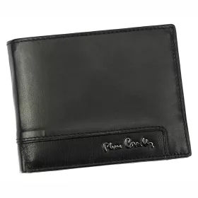   Pierre Cardin EKO17 8806 RFID fekete férfi marhabőr pénztárca 12.5 x 9.5 x 2.8 cm